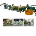 plastic PET flakes recycle crushing washing+line machine